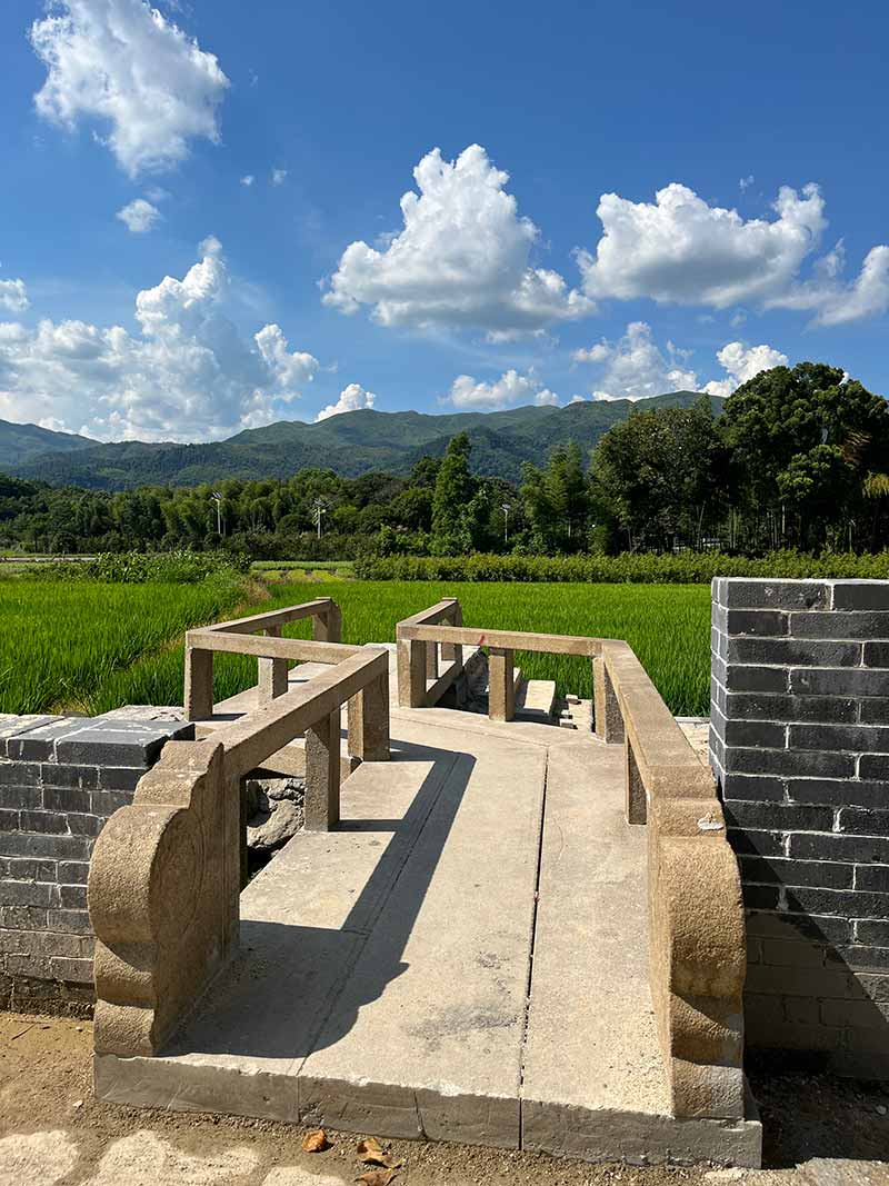 大同花岗岩仿古石材景区使用案例