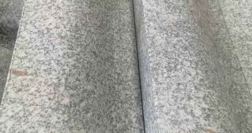 大同芙蓉白S型拉丝面路沿石