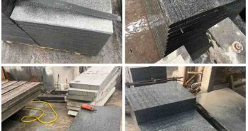 大同 芝麻黑地铺石材