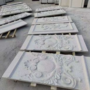 大同 芝麻白干挂雕花板