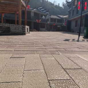 大同仿古石铺装效果