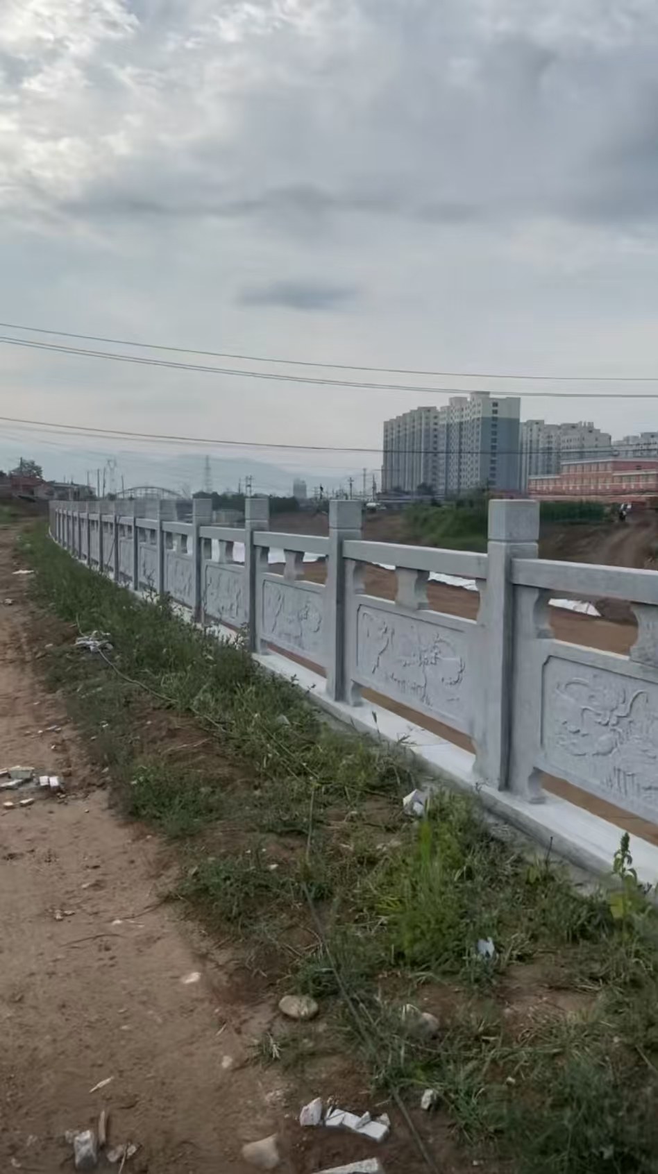 大同 石材河道栏杆
