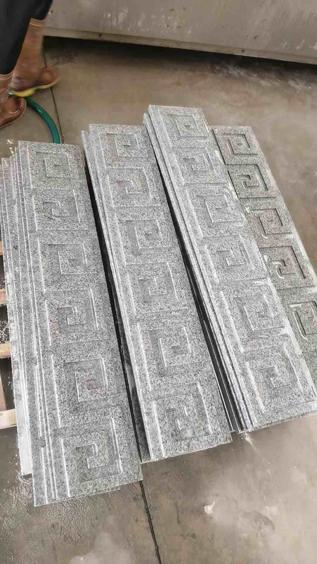 大同 别墅回纹线条，雕刻