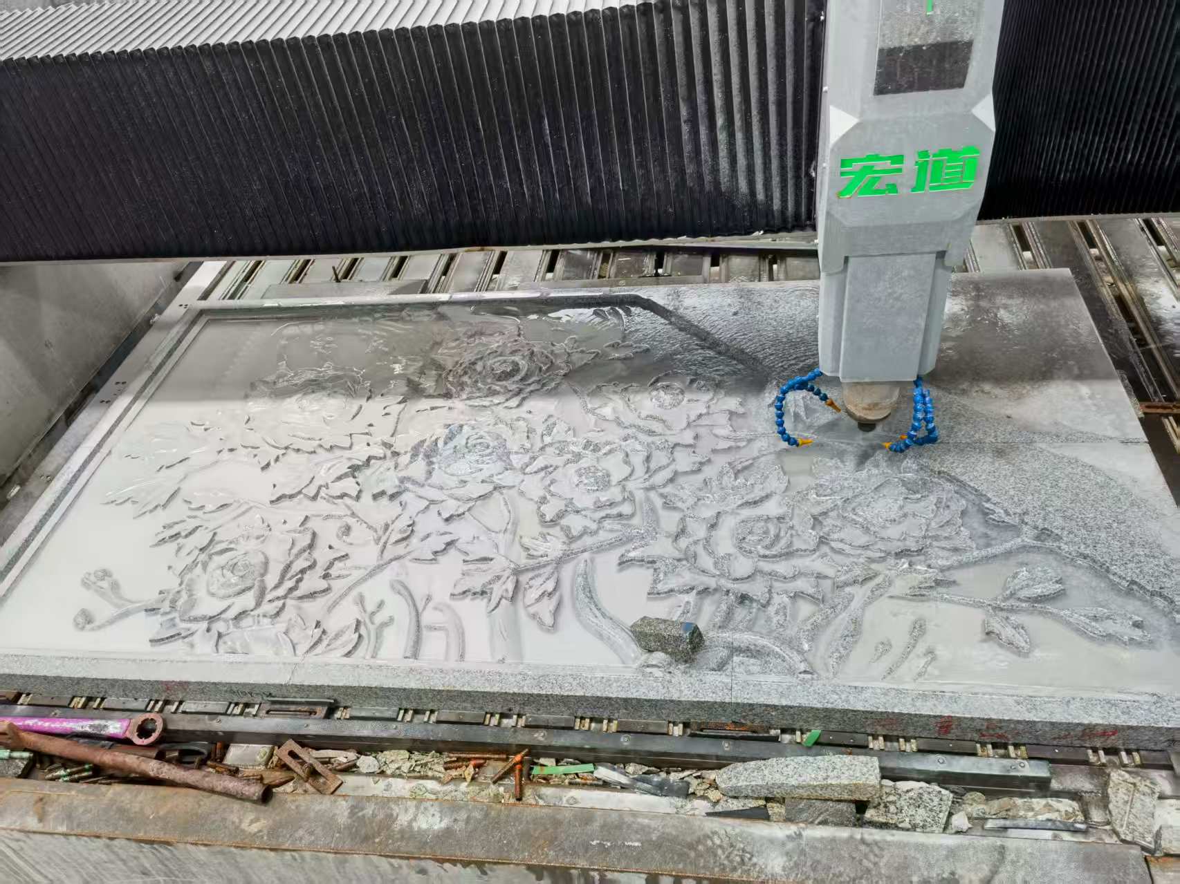 大同 别墅墙面石材雕刻