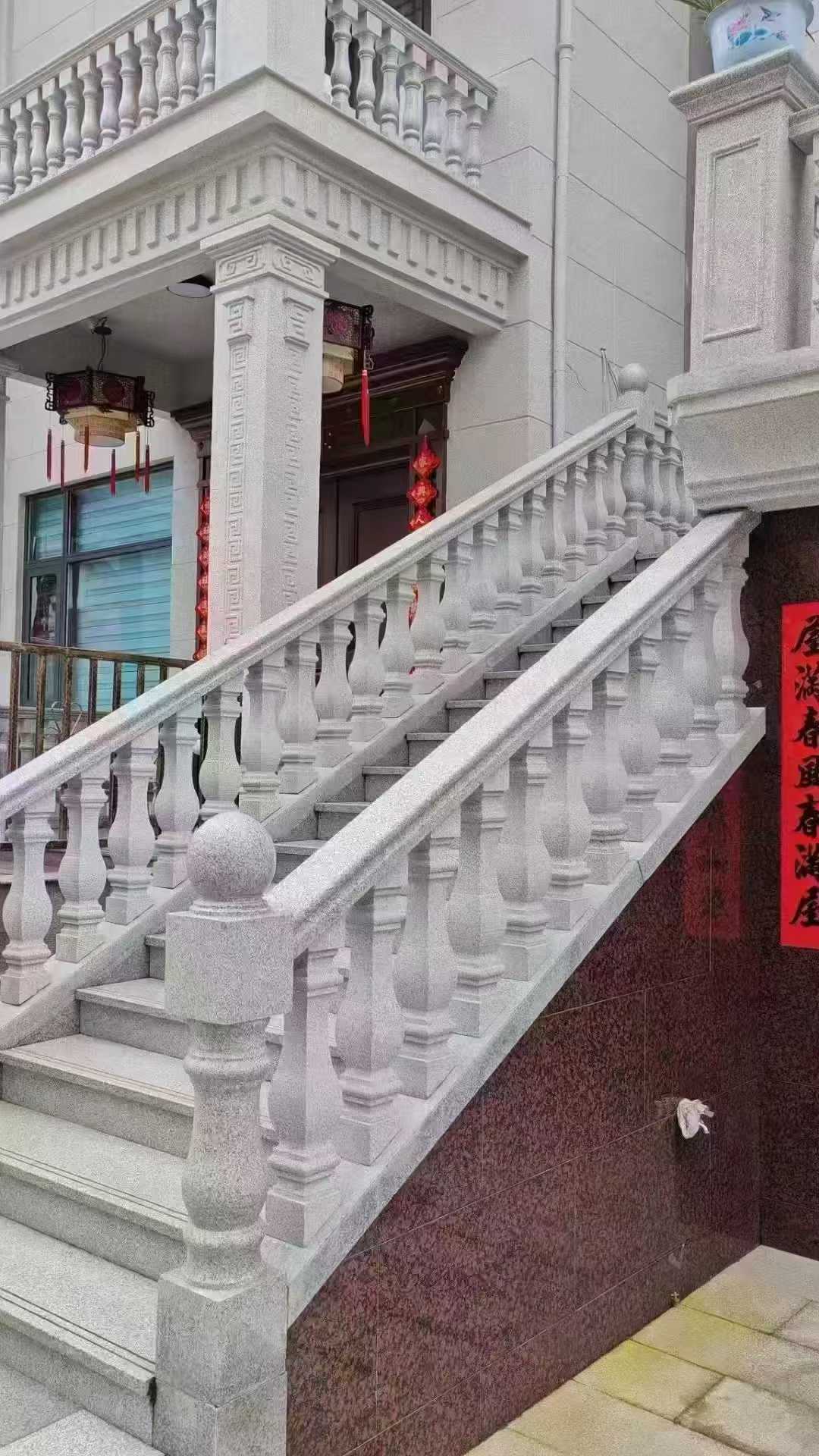 大同 天然石材 阳台庭院护栏、栏杆