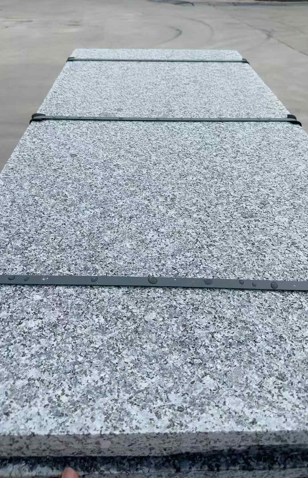 大同 芝麻黑火烧面毛板，条板，半成品