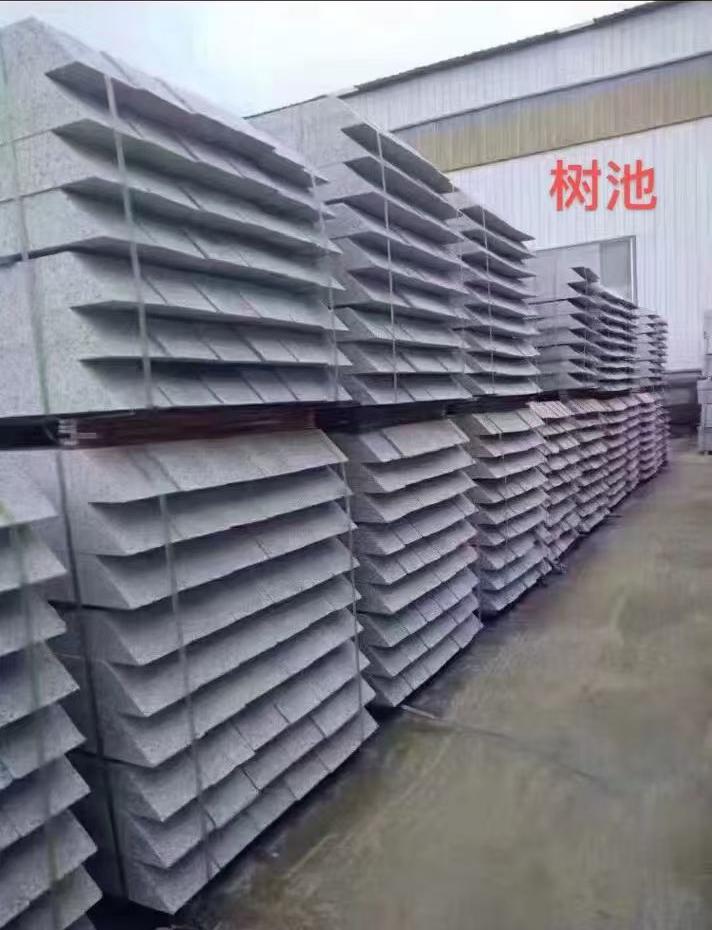 大同 芝麻灰切头树池