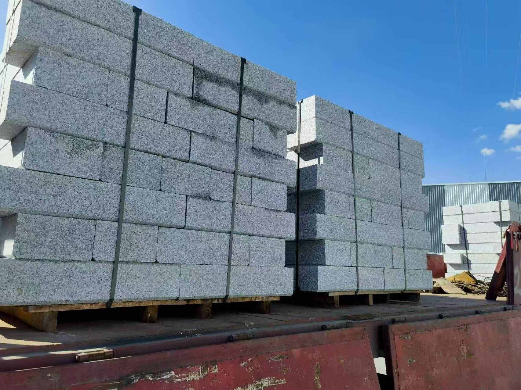 大同 路沿石装车出货