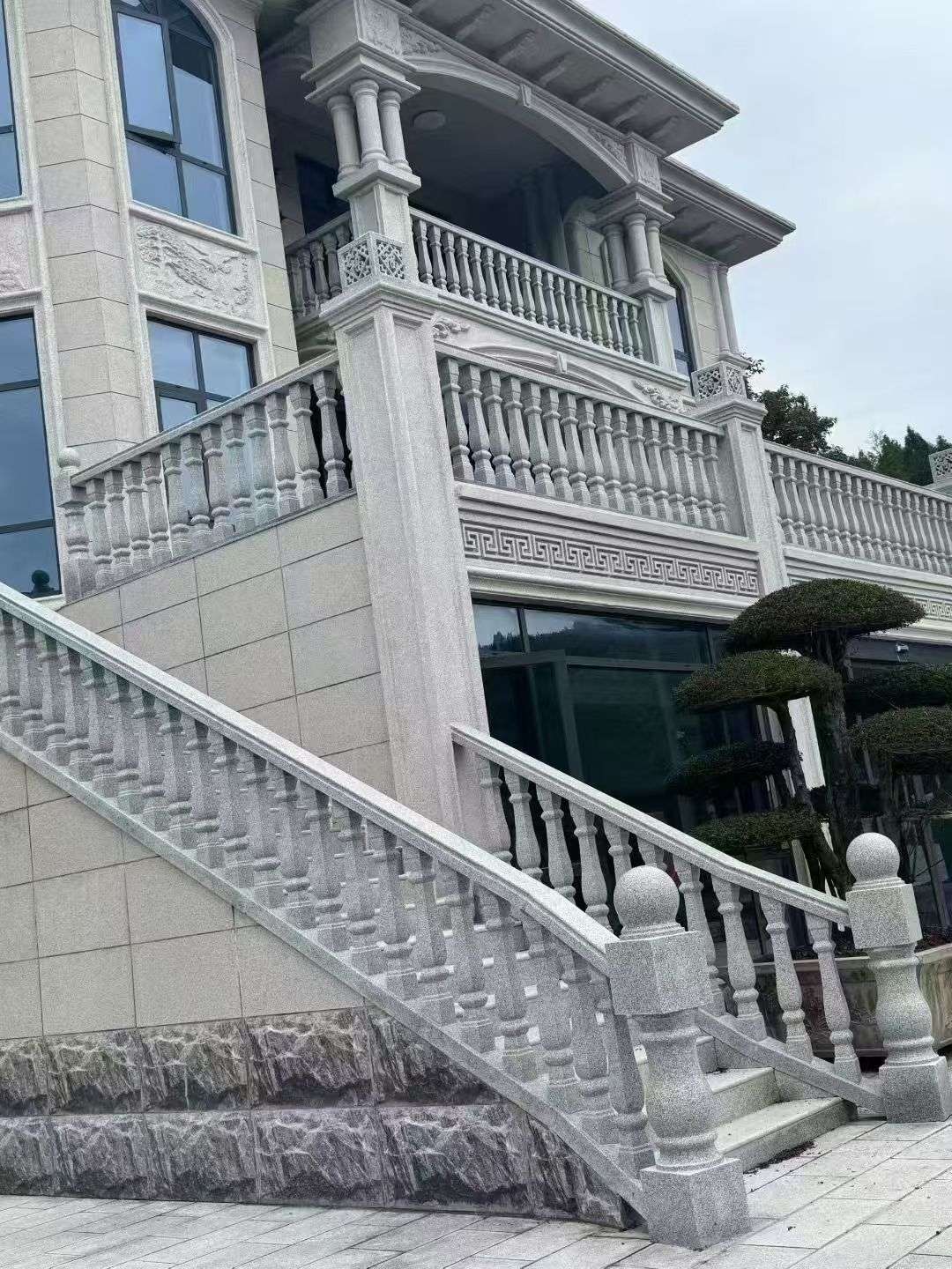 大同 芝麻白别墅，栏杆