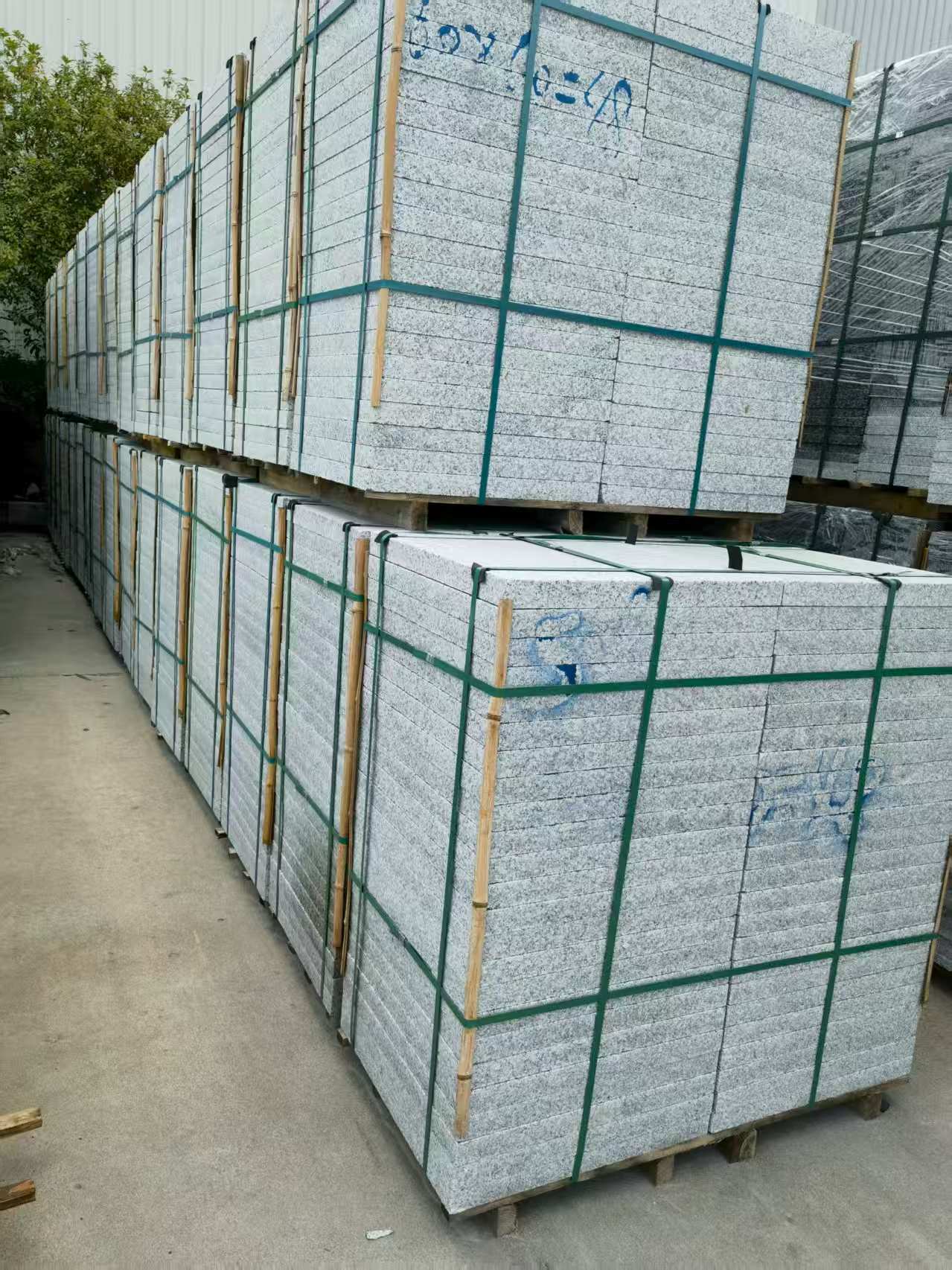 大同 大花芙蓉白火烧成品，市政园林广场地铺石