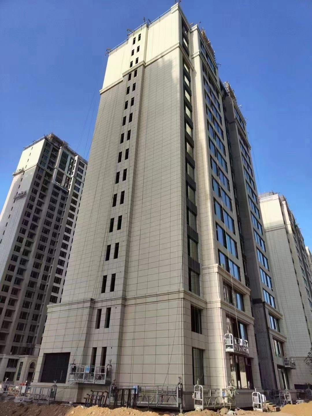 大同黄金麻高端小区，外墙干挂