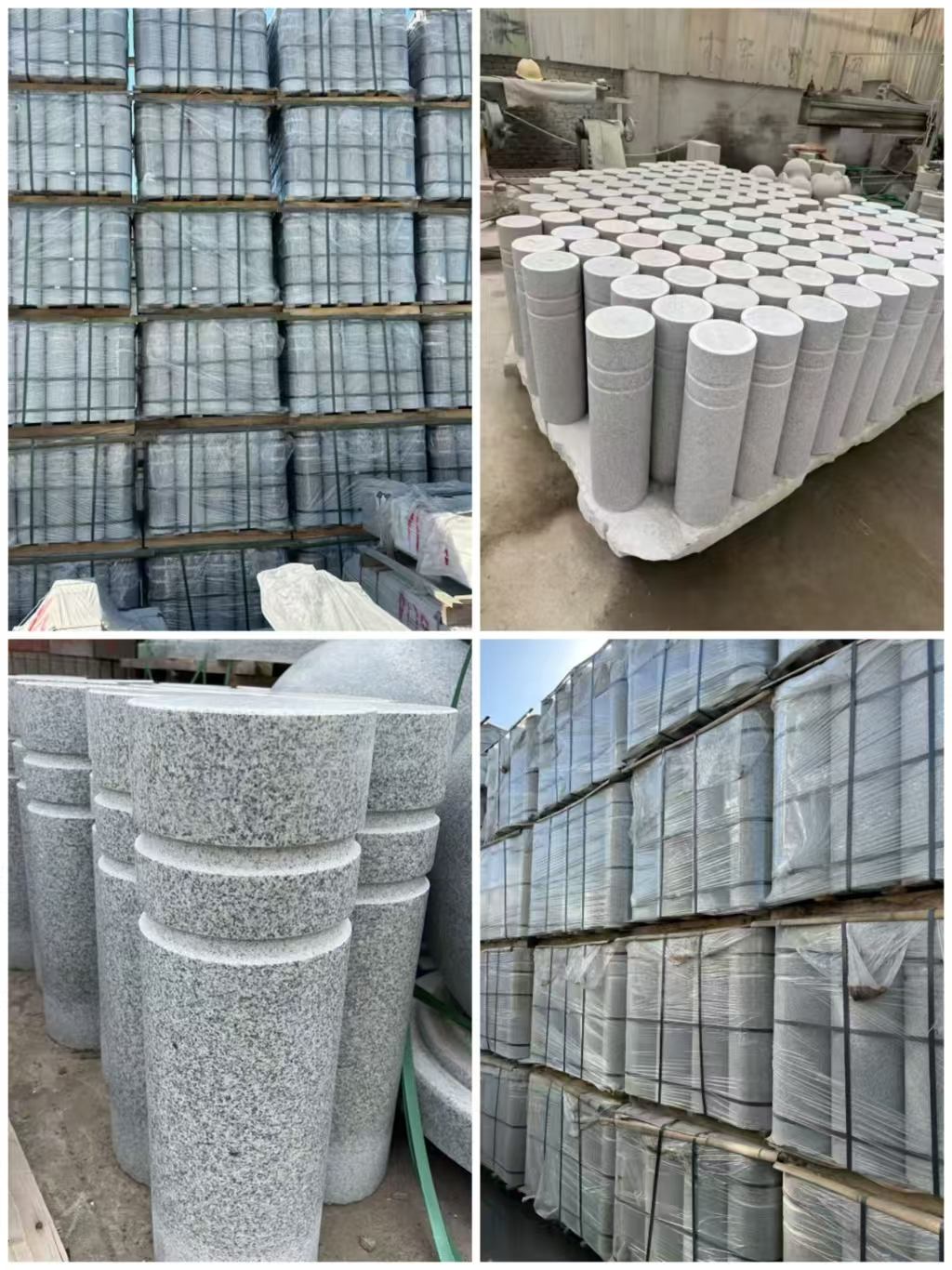 大同 芝麻白花岗岩挡车柱、隔离柱多少钱